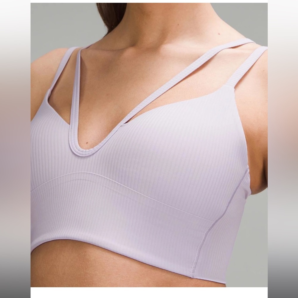 lululemon // like a cloud strappy longline bra